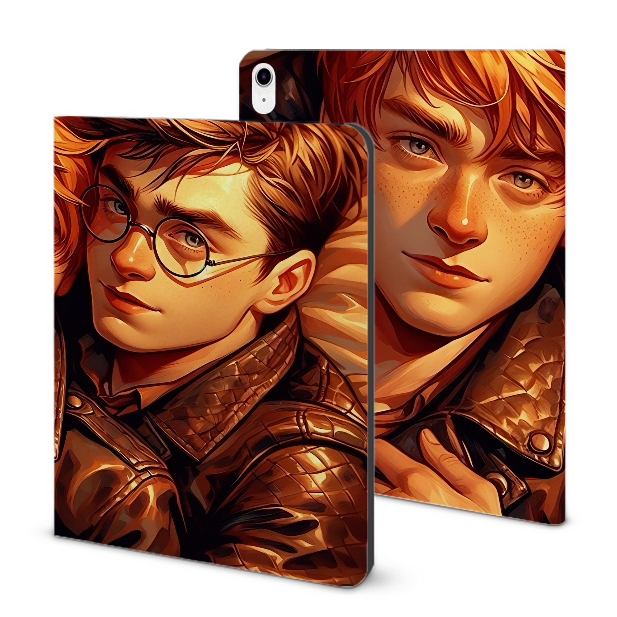 （画像用） Harry Potter ハリー・ポッターシリーズ IPad ケース ブック型 PUレザー TPU 耐衝撃 軽量 薄型 ペン収納なし 全面保護 IPad 各モデル対応